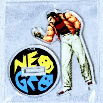 SNK KOF 픽셀 아크릴 스탠드 도발 로버트 가르시아