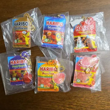 HARIBO 캡슐 토이 4종 세트