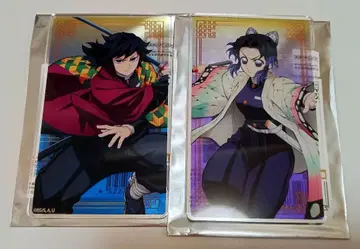 귀멸의 칼날 트레이딩 아크릴 카드 토미오카 기유 코쵸우 시노부 무한성 편