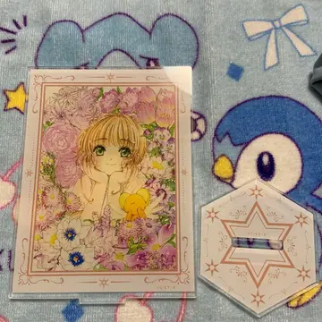 카드캡터 사쿠라 아크릴 스탠드 키노모토 사쿠라 케로짱