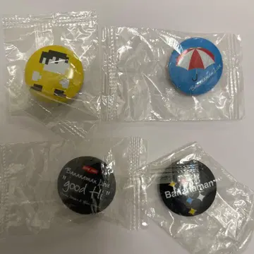 바나나맨 DVD 특전 캔뱃지