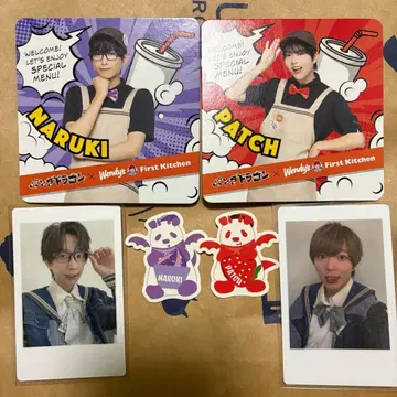 팬더드래곤 파라곤 나루키 패치 코스터 하피카 스티커