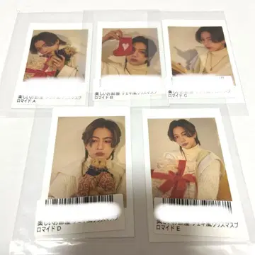 다나카 고키 크리스마스 폴라로이드 브로마이드