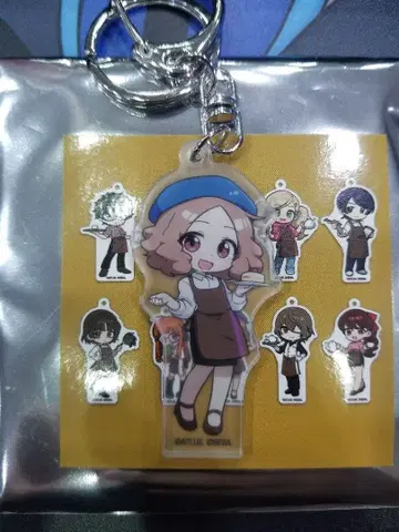 한국 한정 페르소나 5 애니플러스 콜라보 아크릴 키링 오쿠무라 하루