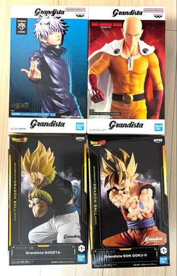 미개봉 새상품 그란디스타 오지터 고죠 사토루 사이타마 4세트