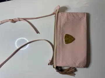 atao 핑크 플랩 스마트폰 숄더백