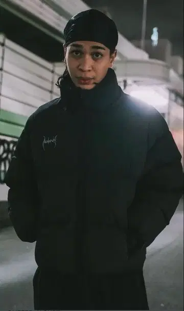 nobody 다운 자켓 블랙