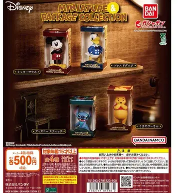 디즈니 캐릭터 미니어처 & 패키지 컬렉션 전 4종