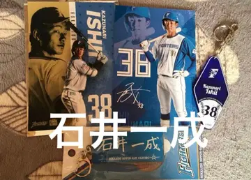 파이터즈 이시이 카즈나리 엽서 키링 니치햄