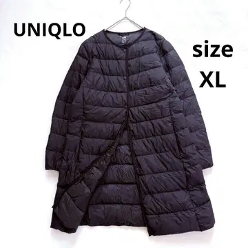 [ 고품질 ] 유니클로 울트라 라이트 다운 롱 XL 빅 사이즈 블랙