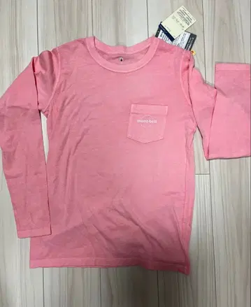 mont-bell 핑크 긴팔 T셔츠 M