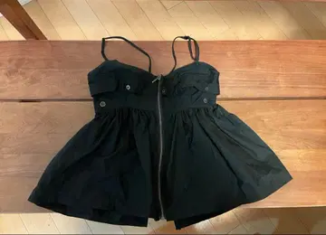 블랙 뷔스티에 Chinatsu Aoyama