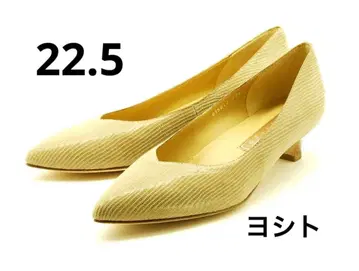 미사용 새상품 요시토 포인티드 심플 펌프스 27500엔 22.5