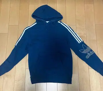 아디다스 오리지널스 블루 후드티 xs