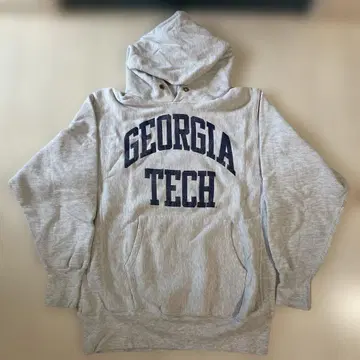 90s 챔피온 리버스 위브 후드티 자수 택 빈티지 L