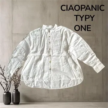 CIAOPANIC TYPY 긴팔 셔츠 ONE 사이즈 화이트 화이트
