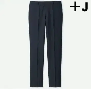 유니클로+J 울 노턱 팬츠 (슬림핏) 택 포함 허리 79cm