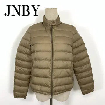 LA8446 JNBY 다운 자켓 브라운 베이지 나일론 M