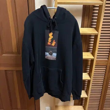 HOCKEY 블랙 후드티 L 사이즈