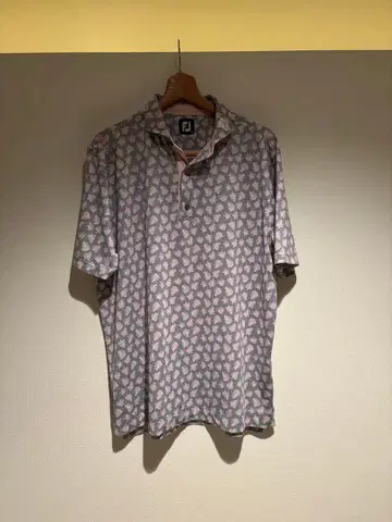 컨디션 최상 Foot Joy 반팔 피케 셔츠 남성용 2XL 오샤레 초특가