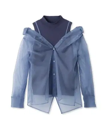 프레이 아이디 셔츠 레이어드 니트탑