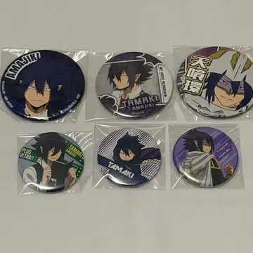 히로아카 아마지키 타마키 캔뱃지