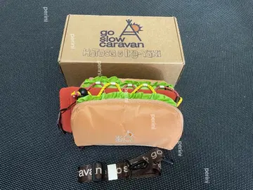 [ 새상품 ] go slow caravan 핫도그 숄더 파우치