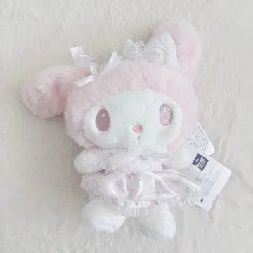 산리오 마이멜로디 화이트 딸기 티타임 시리즈 폭신 봉제 인형