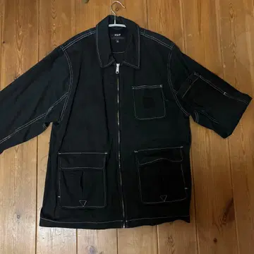 HUF 블랙 자켓 L