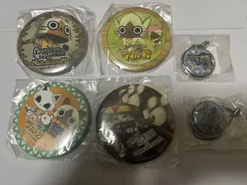 몬스터 헌터 캔뱃지 스트랩 아이루 난자타운 콜라보