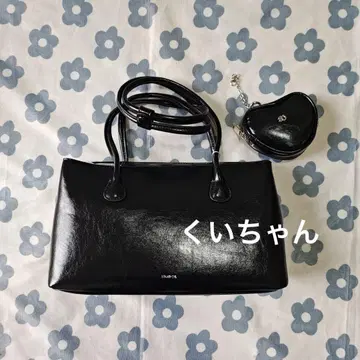 STAND OIL 블랙 숄더백