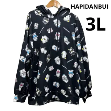 하피단부이 산리오 캐릭터 오버 사이즈 후드티