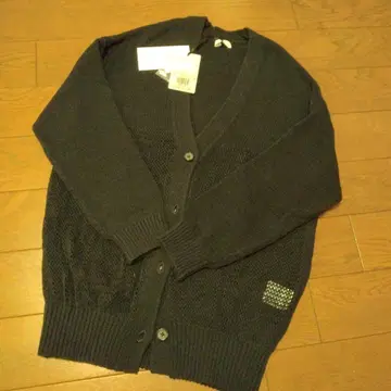 PLST 플라스테 오프숄더 가디건 네이비