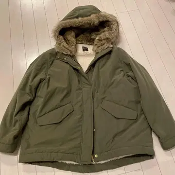 RAG MACHINE 퍼 모즈 코트 M