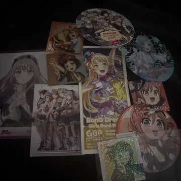 Bang Dream! 잡화 굿즈 모음