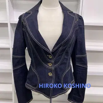 HIROKO KOSHINO 데님 자켓 사이즈 38 히로코코시노