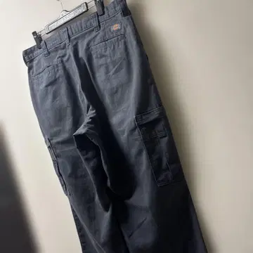 디키즈 남성용 와이드 카고 팬츠 그레이 36 x 30