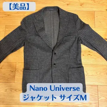 [ 몇 회 착용 ] nano universe 자켓 그레이 사이즈 M