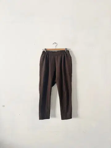 ARTS&SCIENCE 울 이지 팬츠 사이즈 1 브라운