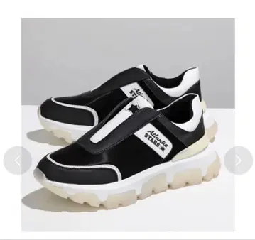 아틀란틱 스타즈 슬립온 스니커즈 블랙