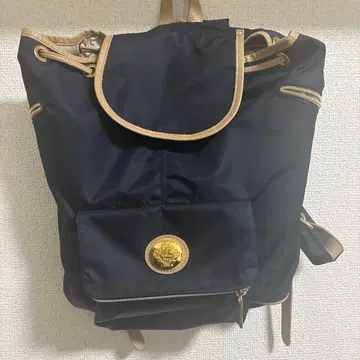 오로비안코 나일론 x 가죽 백팩 이탈리아제 Orobianco