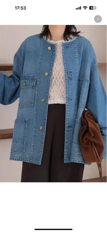 저널 스탠다드 데님 커버올