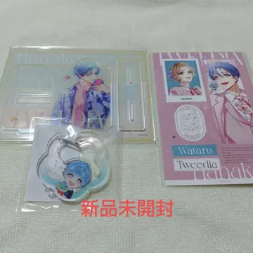 꽃 피는 그와 마루쿠지 아크릴 스탠드 히가시사토 타마키