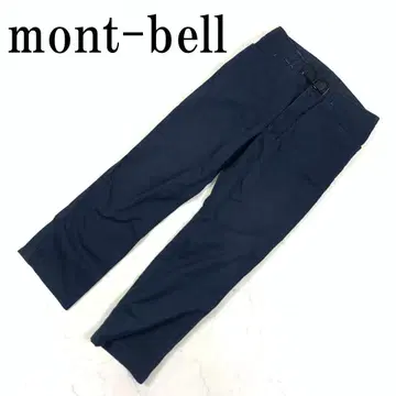 LA8453 몽벨 치노 팬츠 네이비 네이비 컬러 코튼 폴리에스테르 M