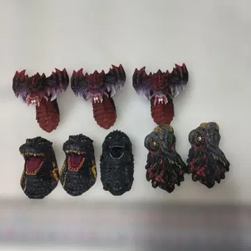 제일복권 고질라 괴수난무 피규어 8개 세트