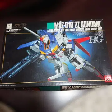 BANDAI MSZ-010 ZZ GUNDAM HG