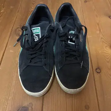 PUMA XLARGE 콜라보 스웨이드 스니커즈 블랙