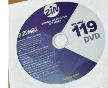 최신 Zumba 119 DVD zin119