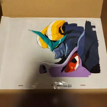 마신영웅전 와타루 2 애니메이션 셀화 블랙 사탄