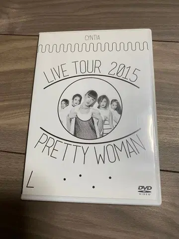 CYNTIA 라이브 투어 2015 PRETTY WOMAN DVD 중고